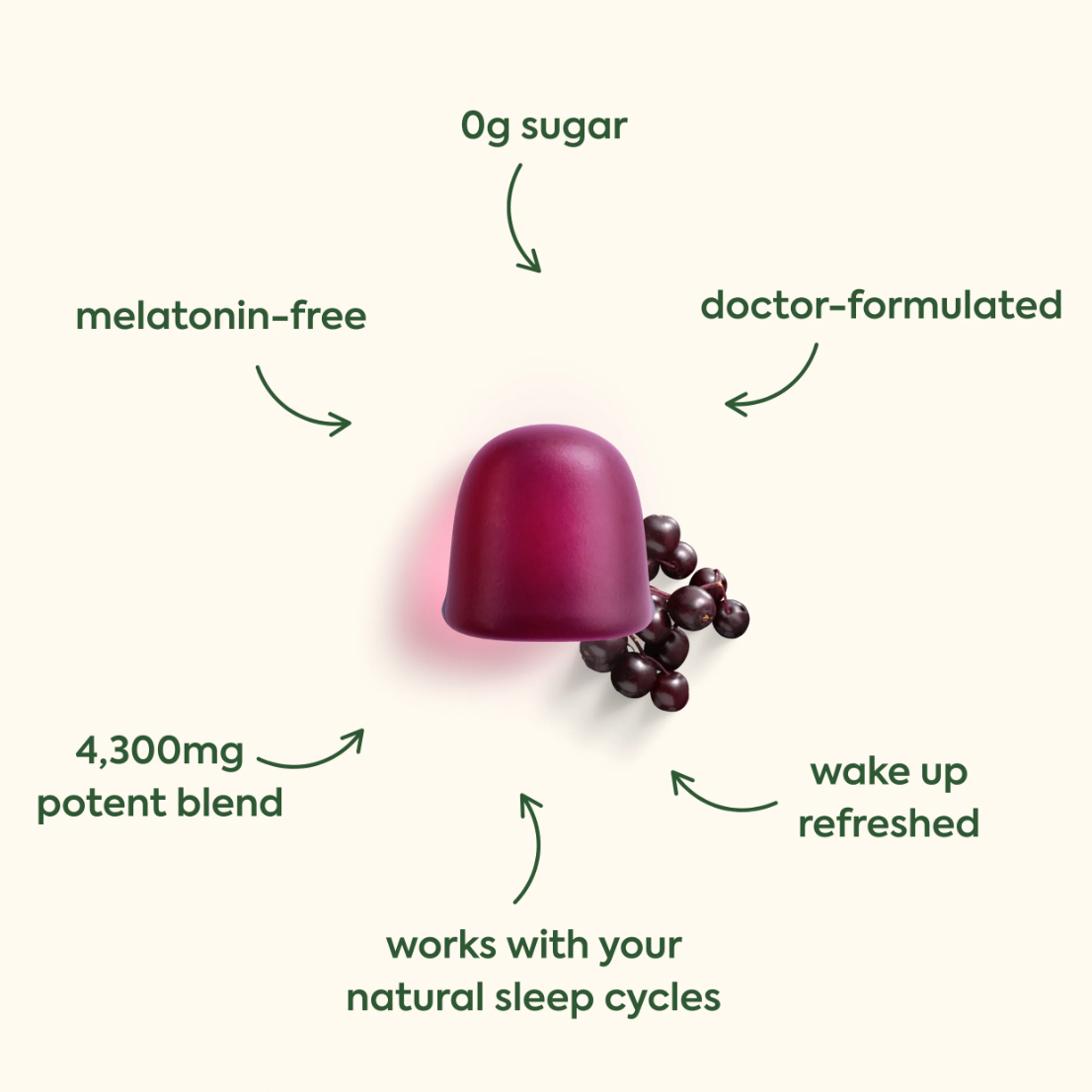 WonderSleep Mushroom Gummies