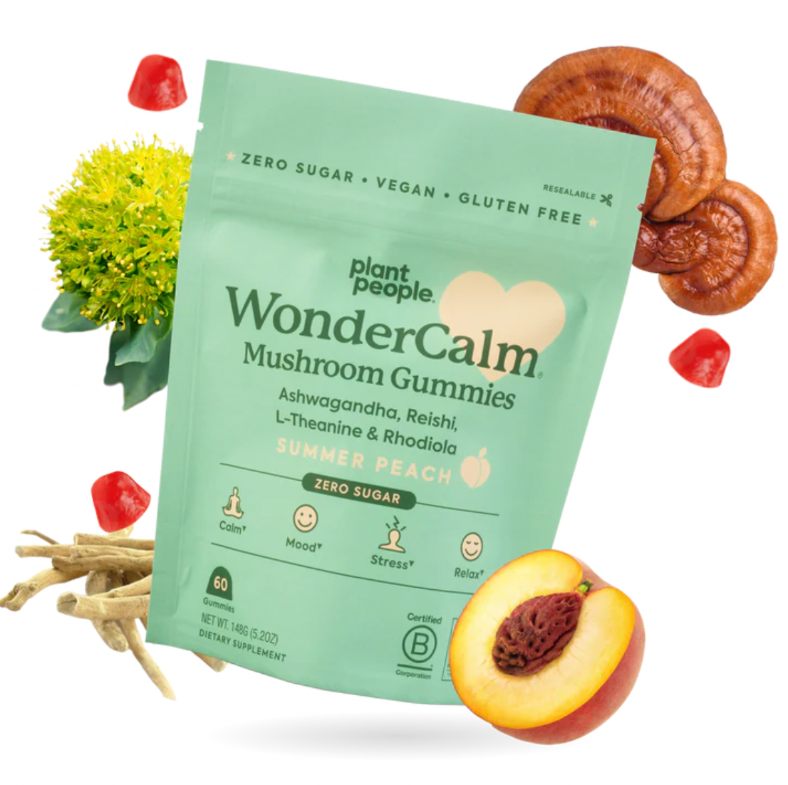 WonderCalm Mushroom Gummies
