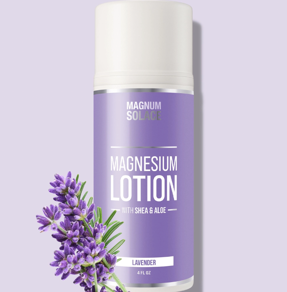 Magnesium Lotion with Lavender, Aloe, Shea & Coconut Oil