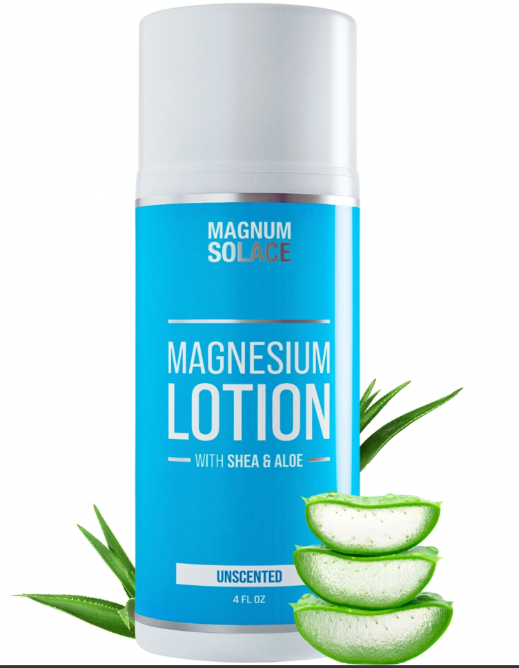 Magnesium Lotion for Restless Legs & Muscle Pain Relief