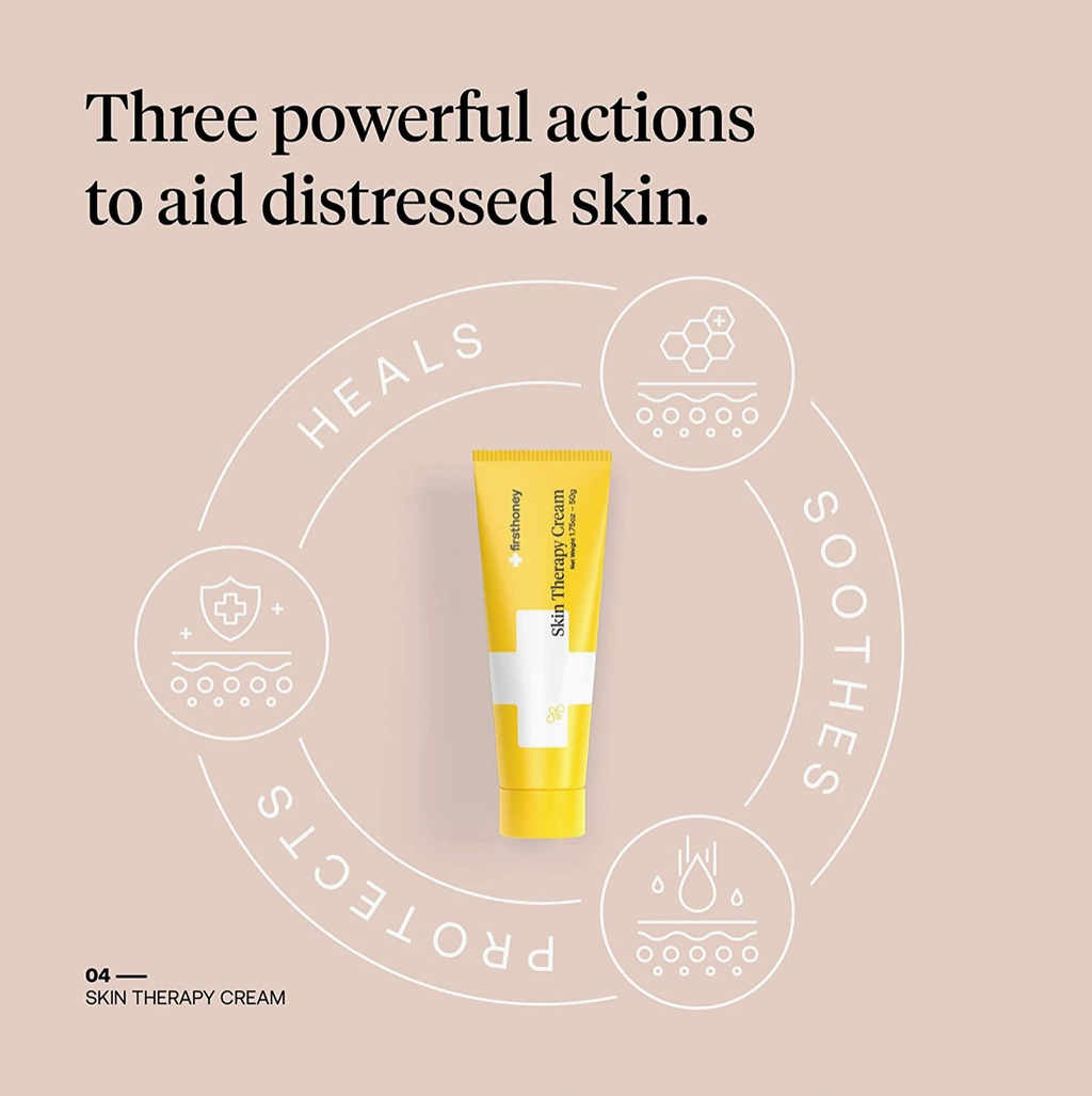 First Honey® Manuka Honey Skin Therapy Cream For Eczema & Dry Skin