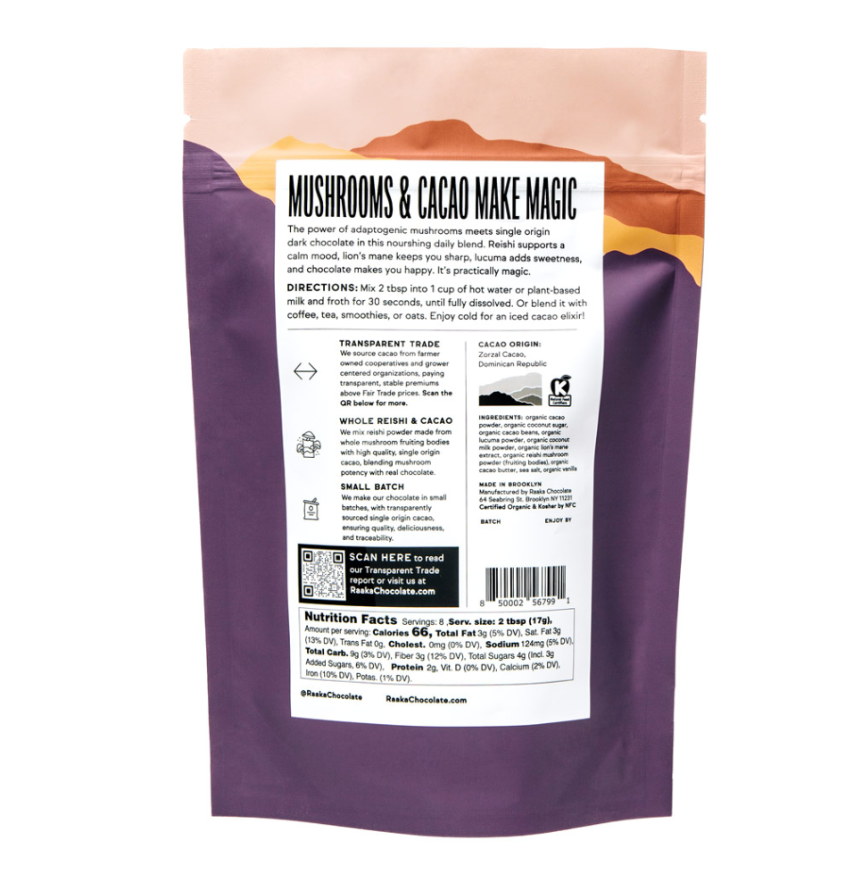 Cocoa Magic Mushroom Blend - Adaptogen Hot Chocolate