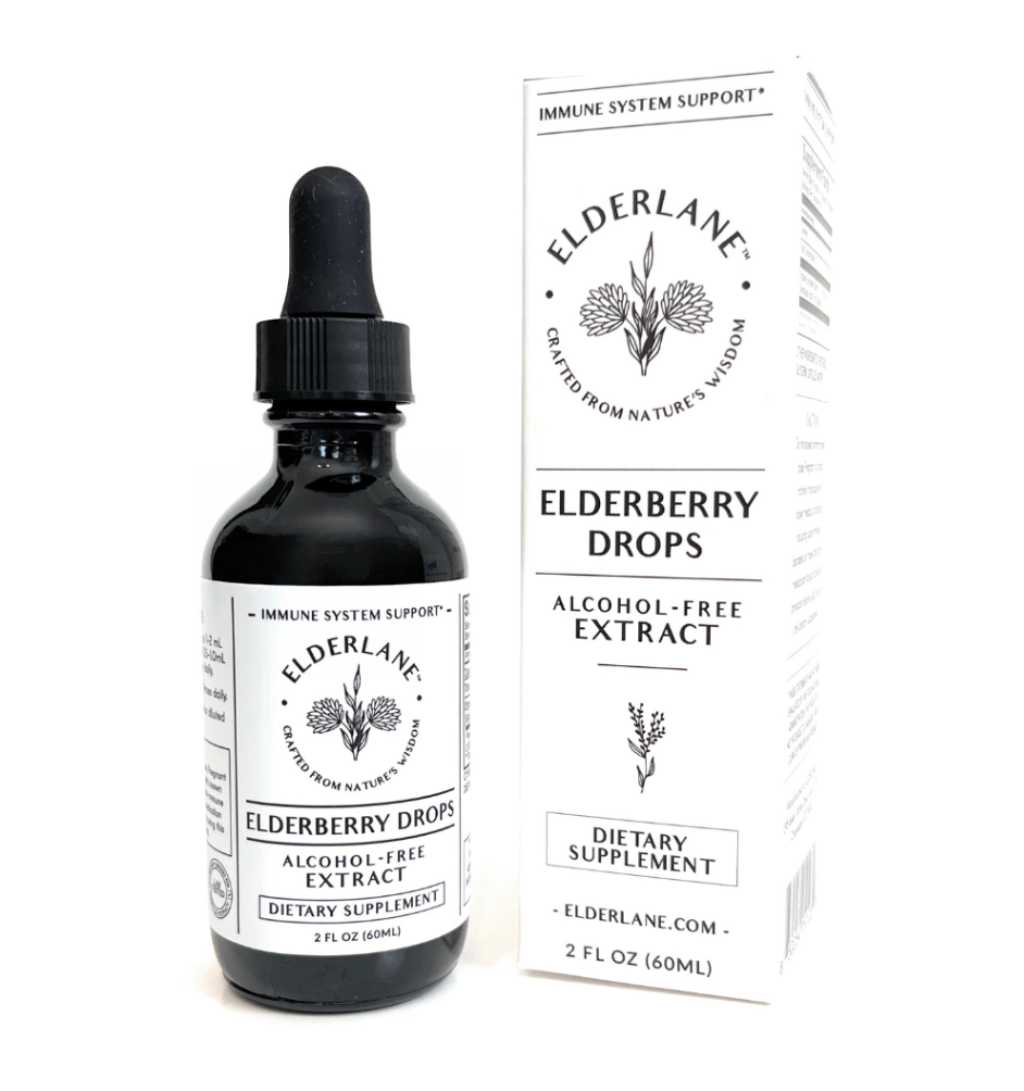 Sugar Free Elderberry Drops - 2 oz