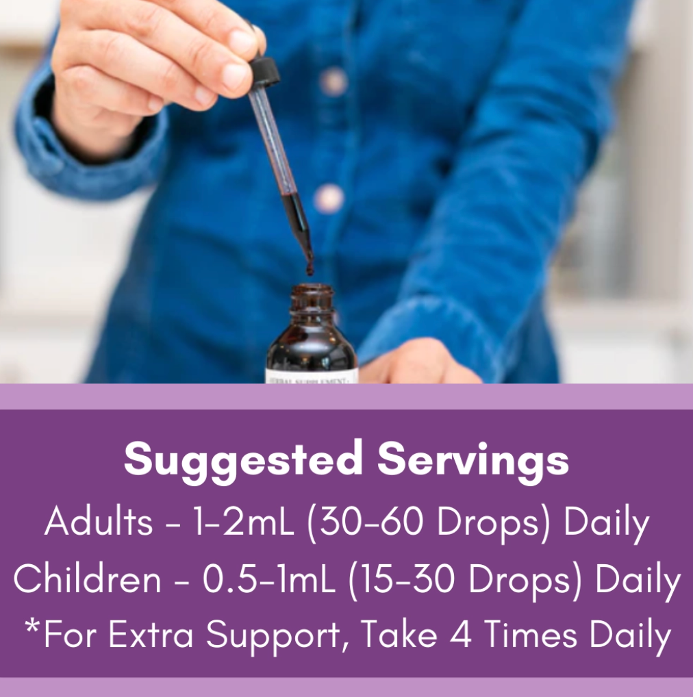 Sugar Free Elderberry Drops - 2 oz