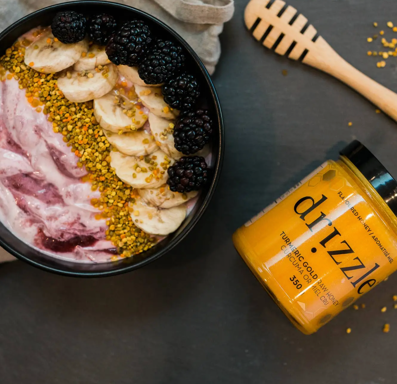 Turmeric Gold Superfood Honey – 13.2 oz