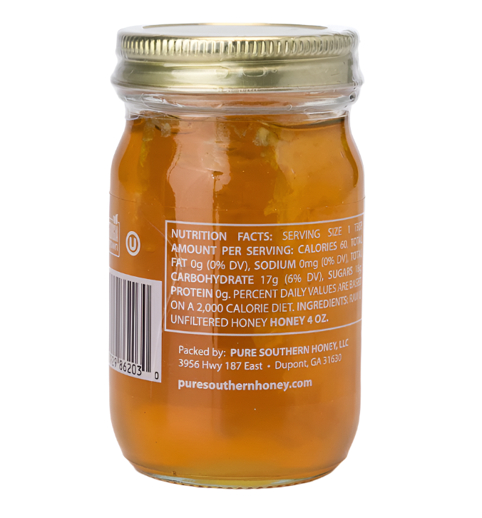 Mini Honey with Comb - 4 oz