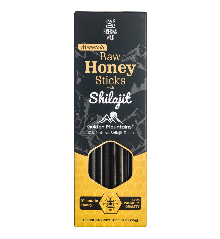 12% Shilajit Honey Sticks - 10 pack
