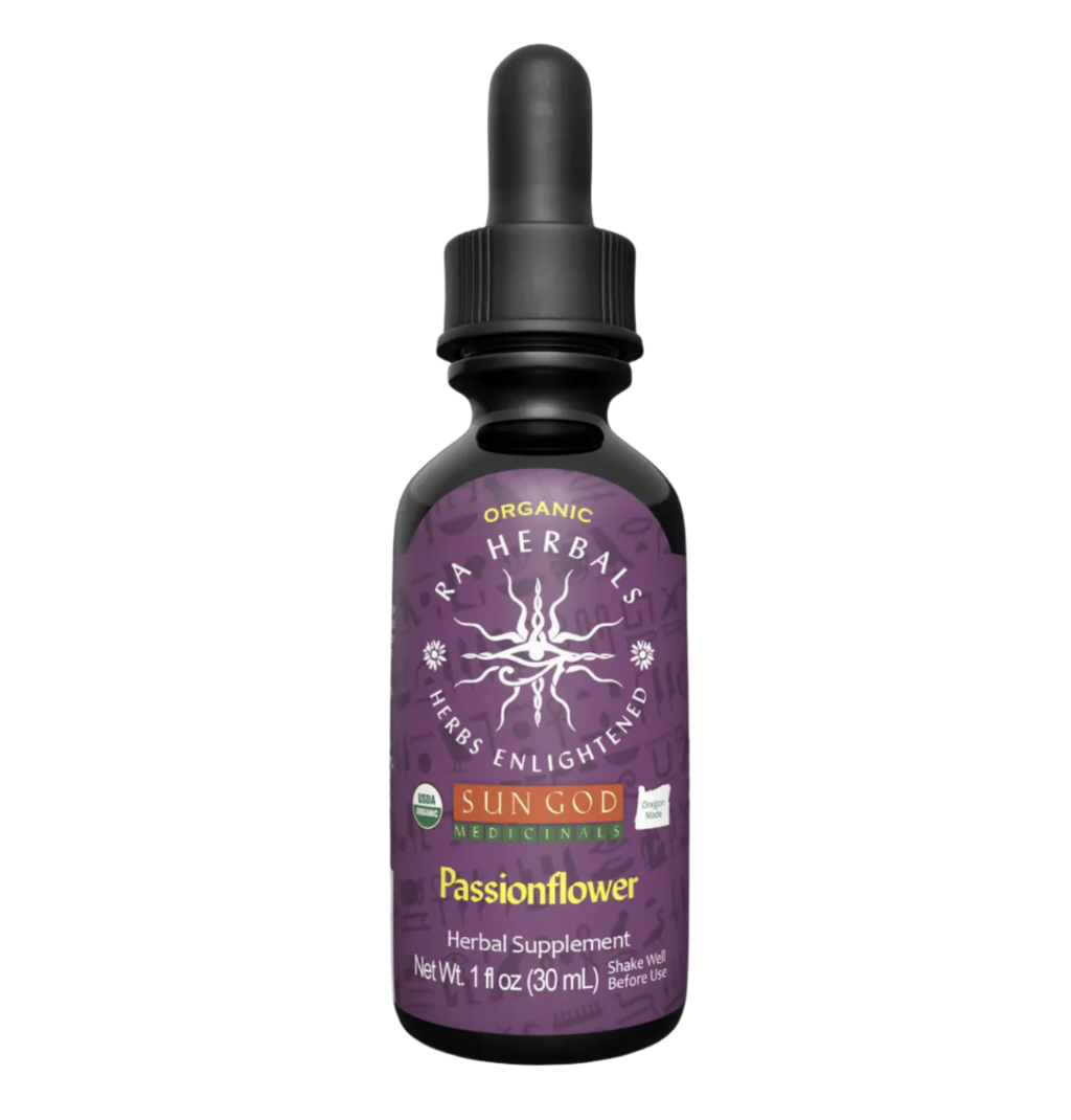 Organic Passionflower Tincture - 1 oz