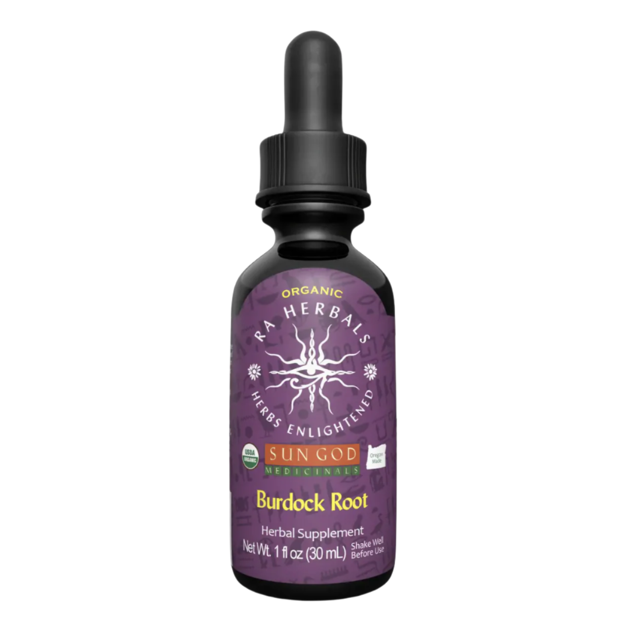 Organic Burdock Root Tincture - 1 oz