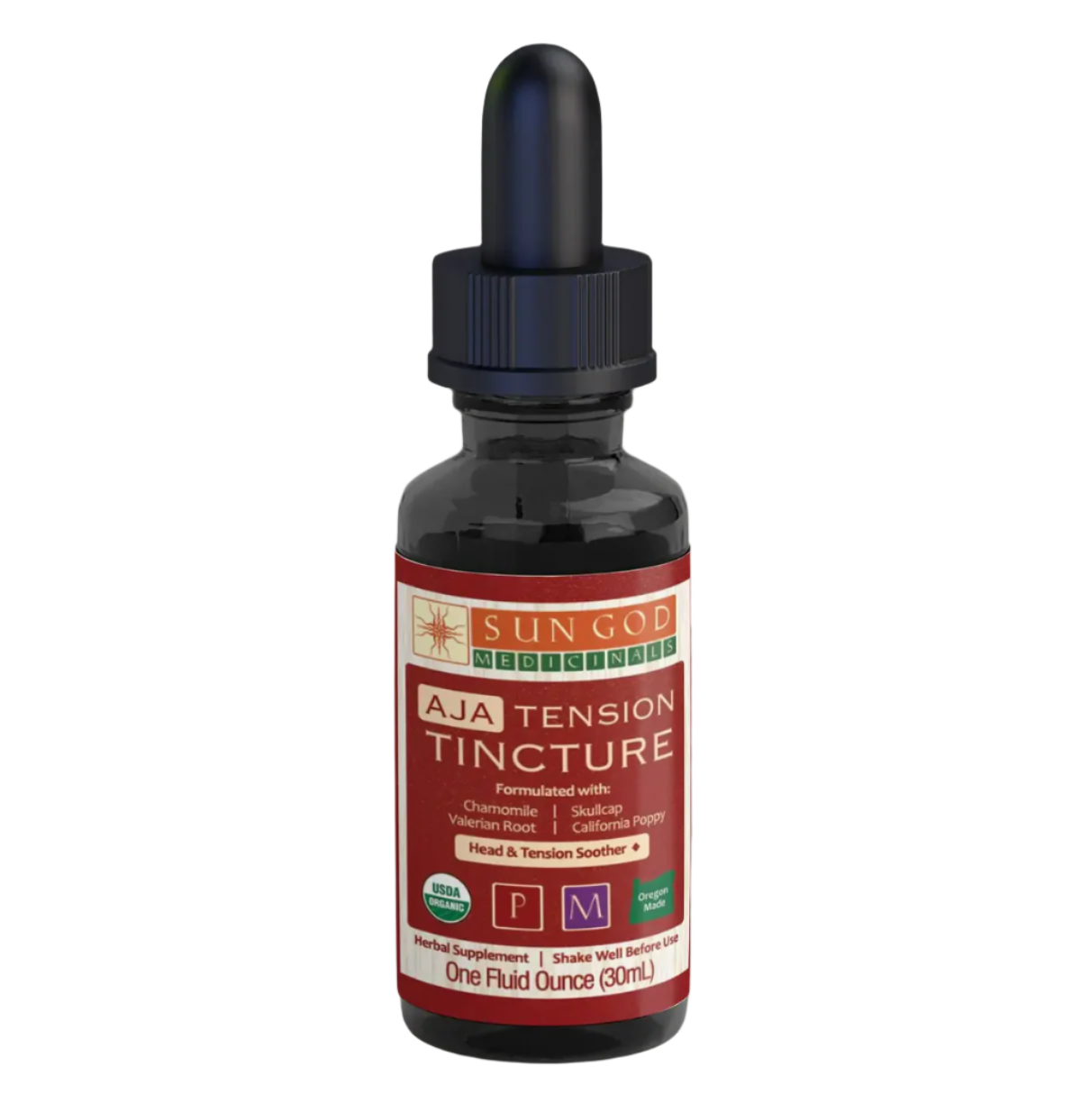 Organic Aja Tension Tincture - 1 oz