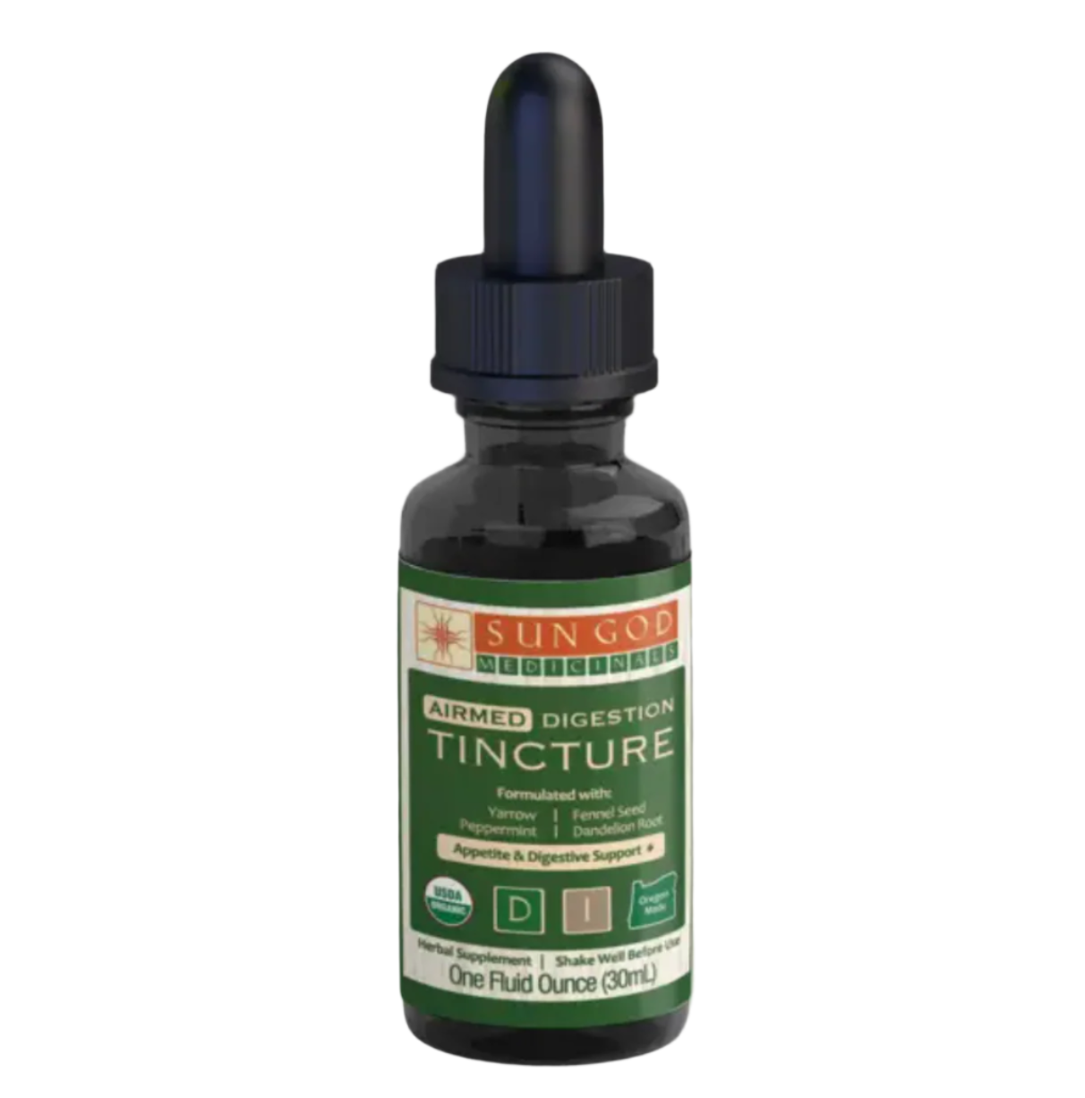 Organic Airmed Digestion Tincture - 1 oz