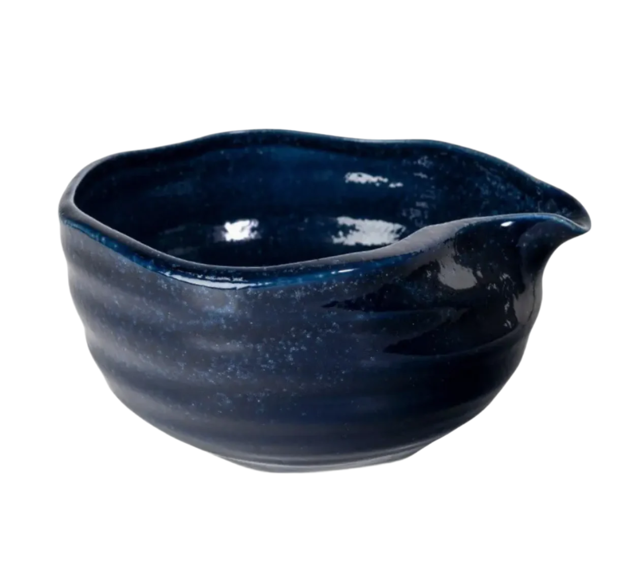 Katakuchi Matcha Bowl (Chawan) - Navy