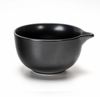 Katakuchi Matcha Bowl (Chawan) - Matte Black
