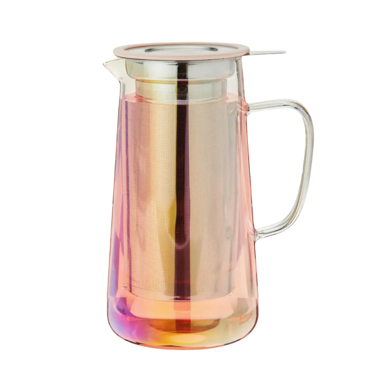Annika™ Iridescent Glass Teapot w/ Infuser & Lid - 33 oz