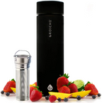 Chicago Insulated Tea Infuser Bottle - Black