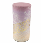 Japanese Tea Container - Pink & Gold Floral