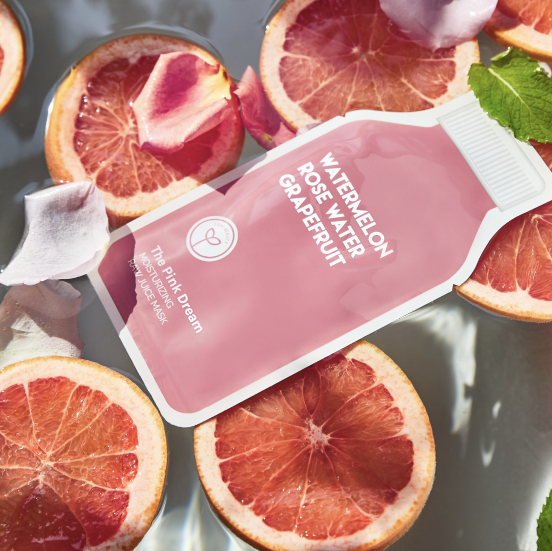 The Pink Dream Moisturizing Raw Juice Sheet Mask