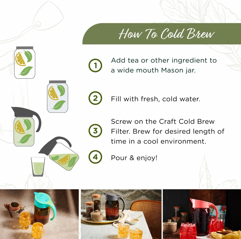 Craft Cold Brew Filter for Mason Jar