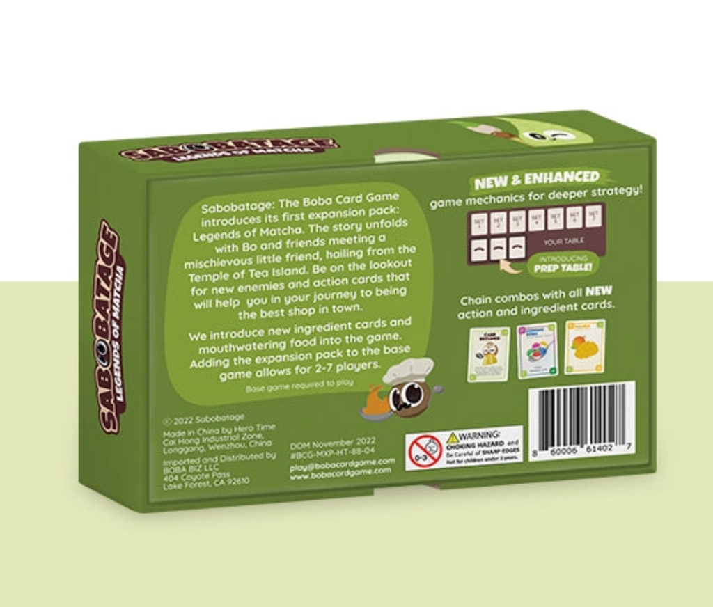 Expansion Pack: Legends of Matcha
