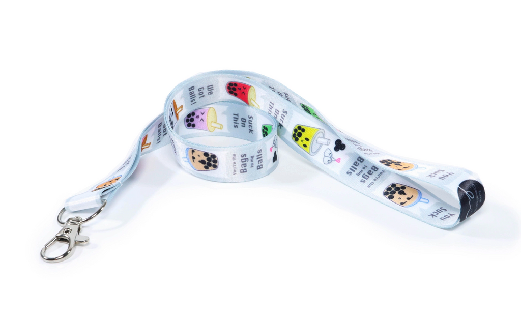 Punny Boba Lanyard