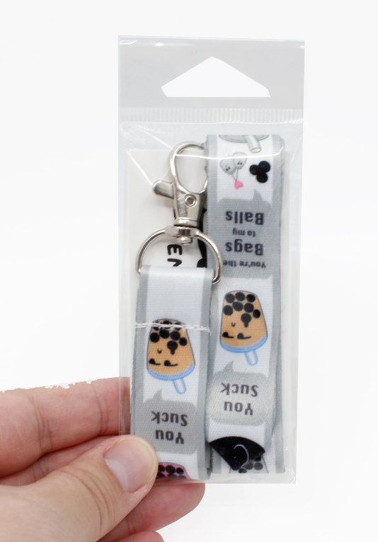 Punny Boba Lanyard