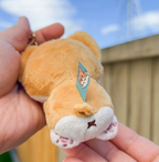 Bubble Tea Corgi Plushie Keychain