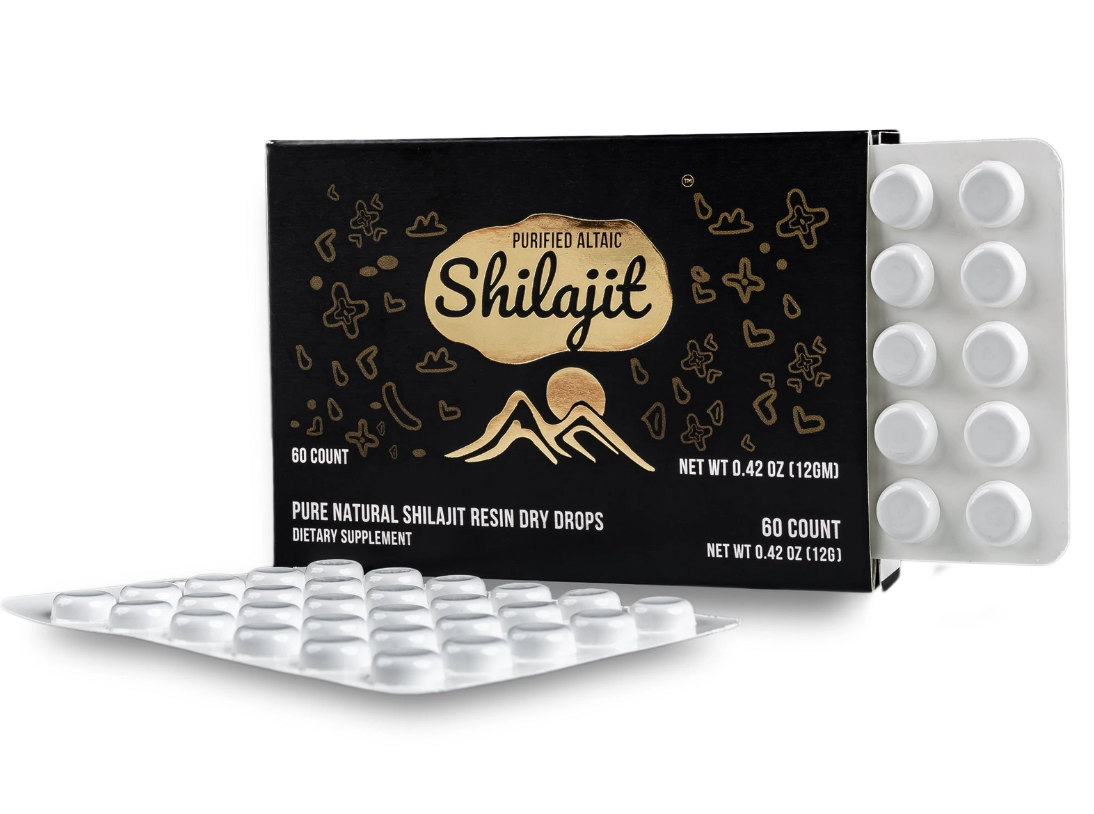 Altaic Siberian Pure Shilajit Resin Dry Drops
