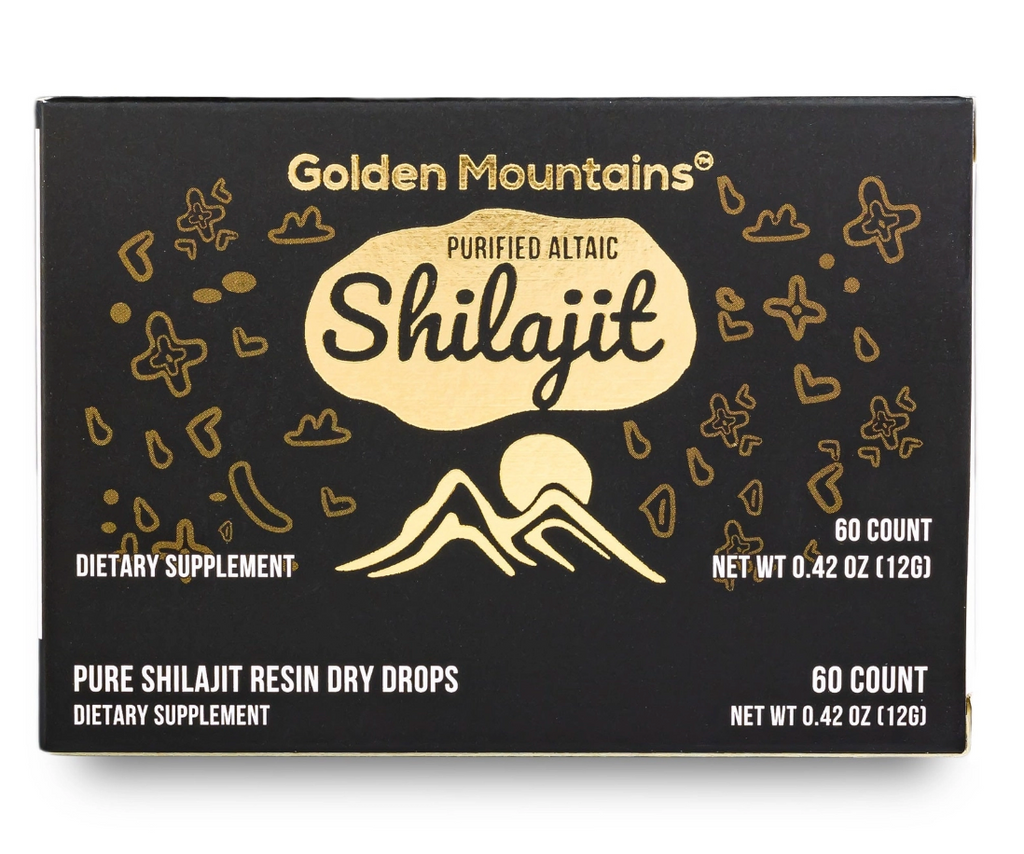 Altaic Siberian Pure Shilajit Resin Dry Drops