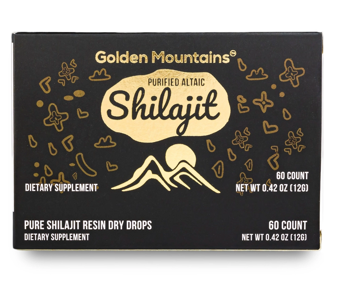 Altaic Siberian Pure Shilajit Resin Dry Drops