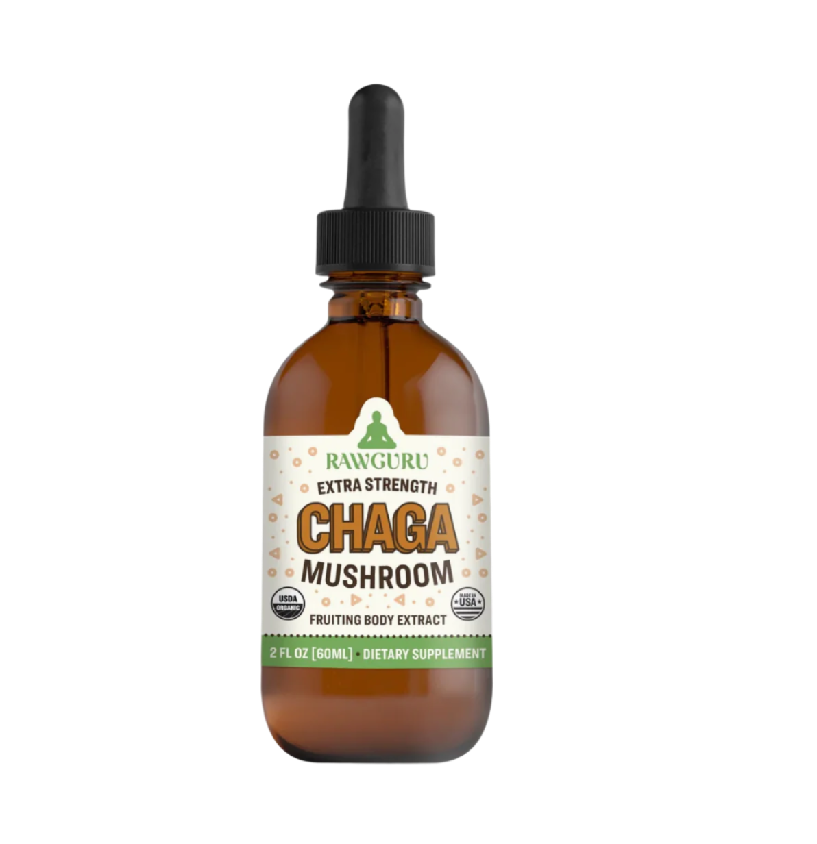 Organic Extra Strength Chaga Mushroom Tincture - 2 oz