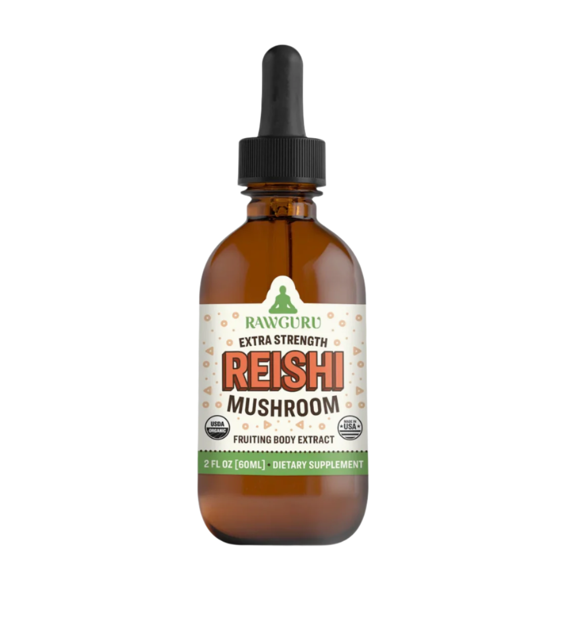 Organic Extra Strength Reishi Mushroom Tincture - 2 oz