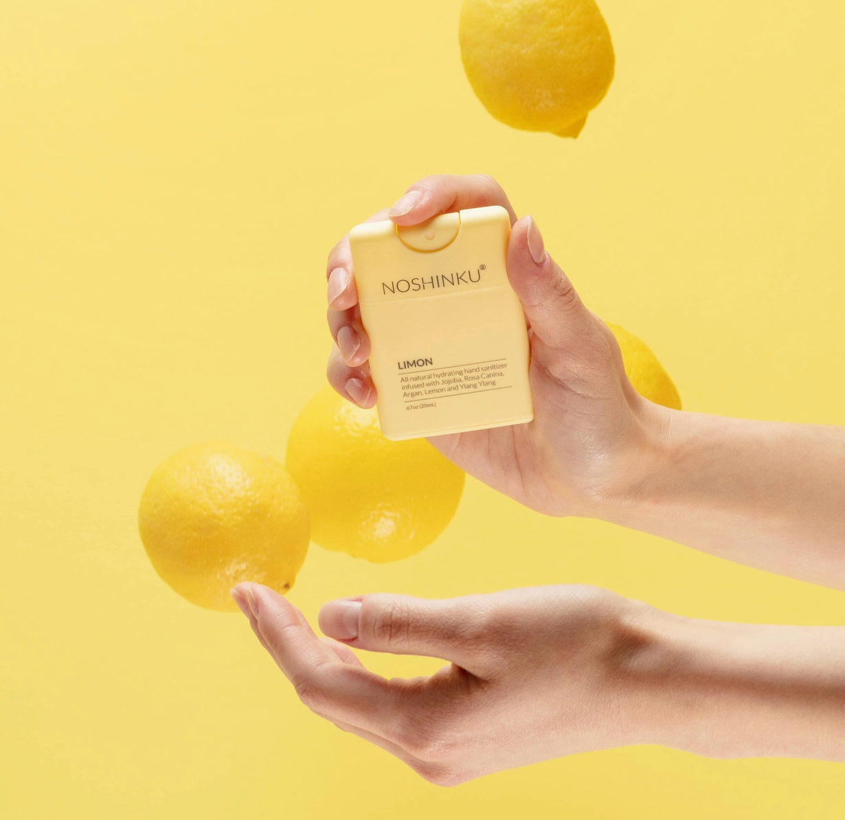 Lemon Ylang-Ylang Moisturizing Pocket Sanitizer
