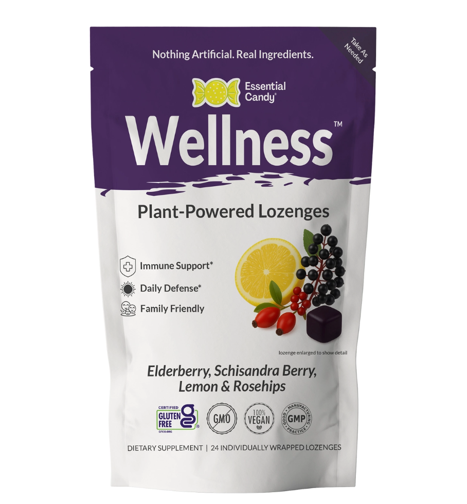 Wellness Plant-Powered Lozenges™ with Elderberry, Vitamin C