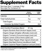 Joint Comfort Plant-Powered Lozenges™ with Turmeric, Ginger