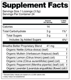 Breathe Better Plant-Powered Lozenges™ with Nettle, Mullen