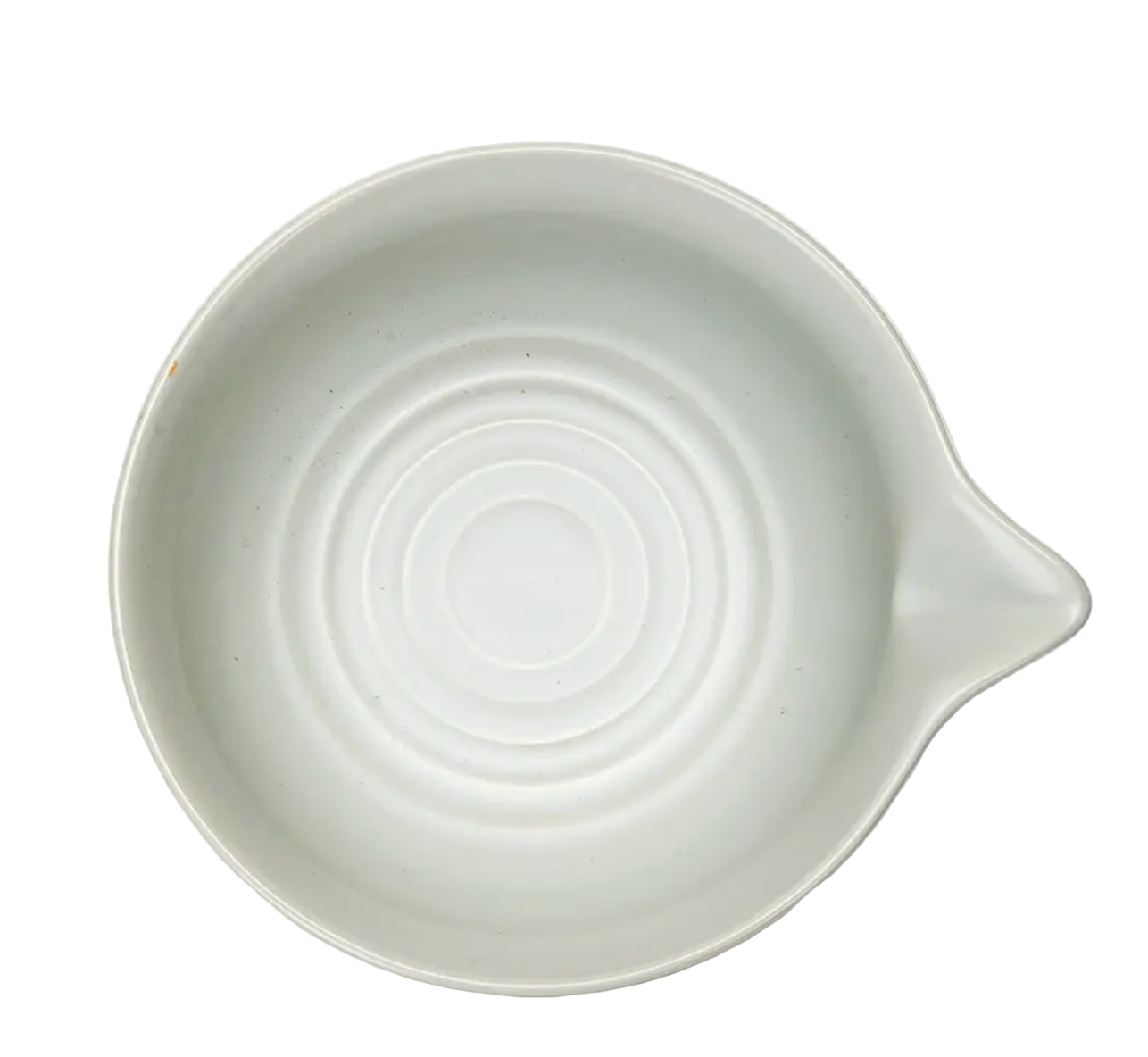 Matcha Bowl with Spout | 10 OZ - Matte White