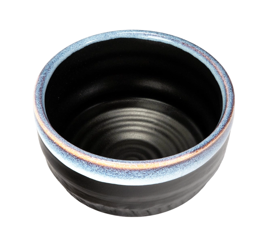 Japanese Mino Ware Matcha Bowl | Chawan - Amebuchi Glazed