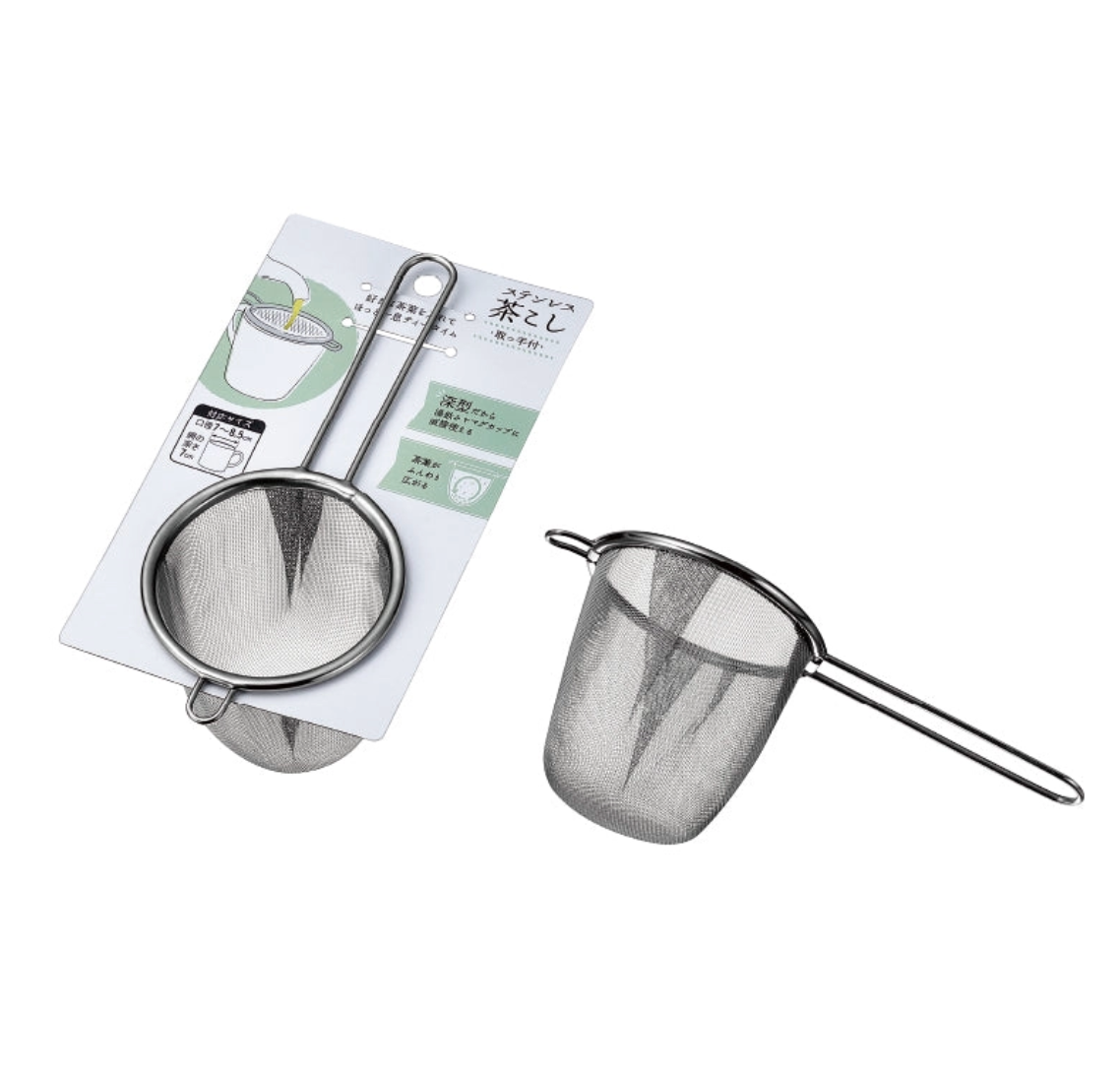 Stainless Steel Tea Basket Strainer with Handle