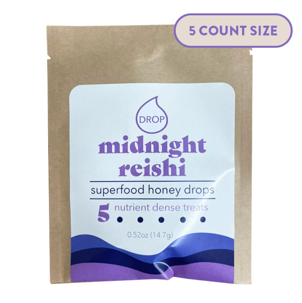 Midnight Reishi | Mushroom Honey Gummies | Rest, Relaxation & Deep Sleep Support