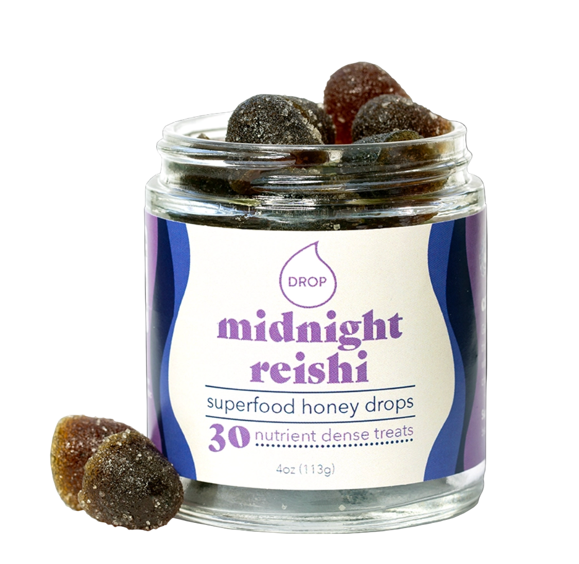 Midnight Reishi | Mushroom Honey Gummies | Rest, Relaxation & Deep Sleep Support