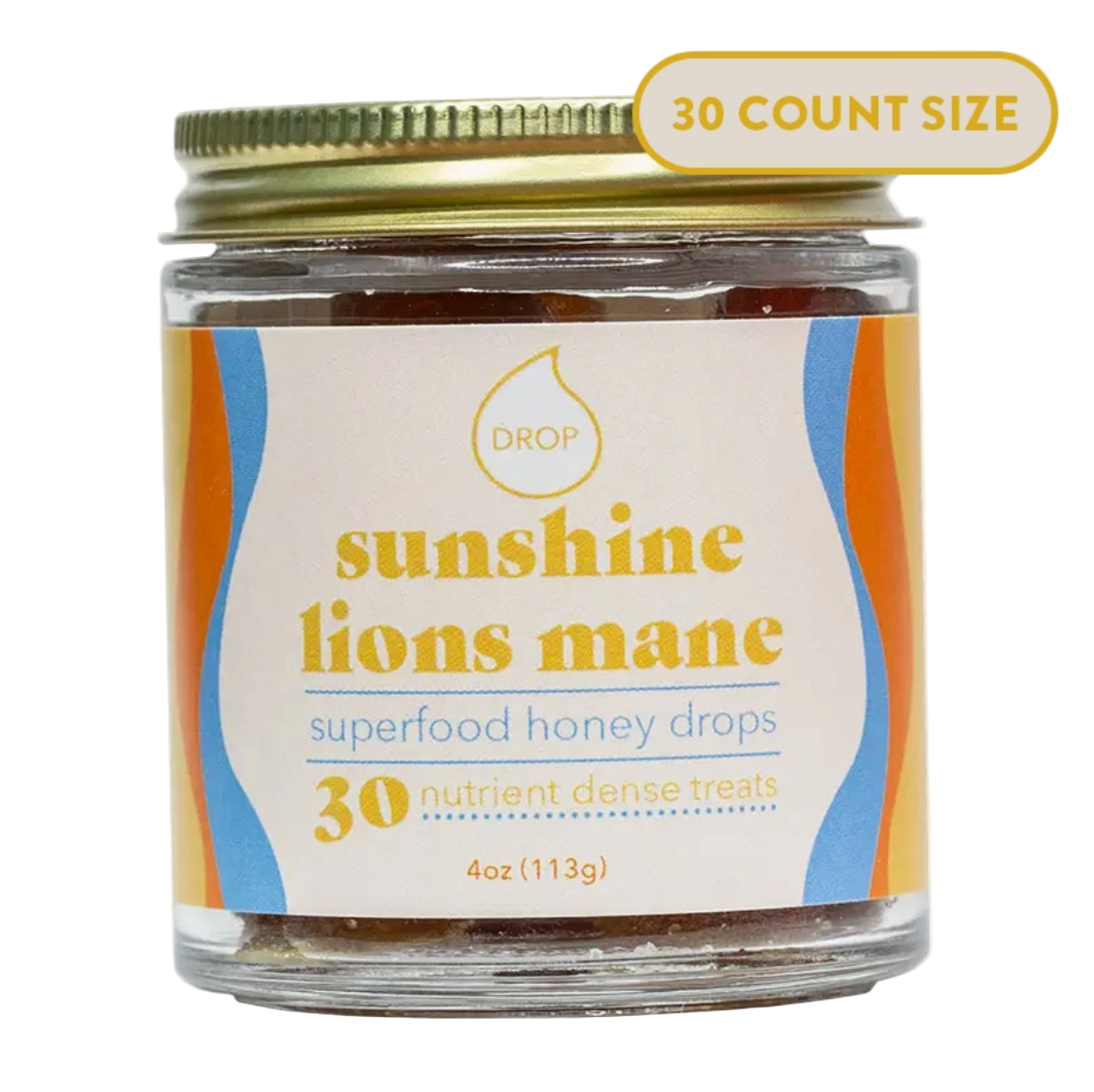 Sunshine Lion's Mane | Mushroom Honey Gummy | Focus, Clarity & Bright Daily Energy