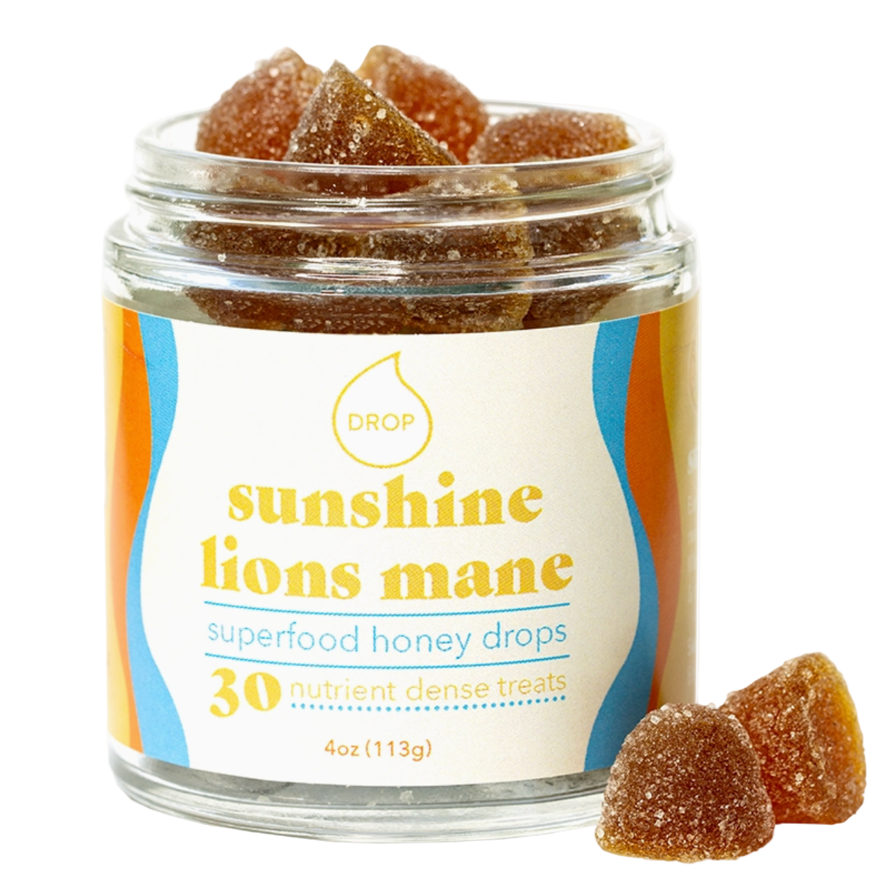 Sunshine Lion's Mane | Mushroom Honey Gummy | Focus, Clarity & Bright Daily Energy