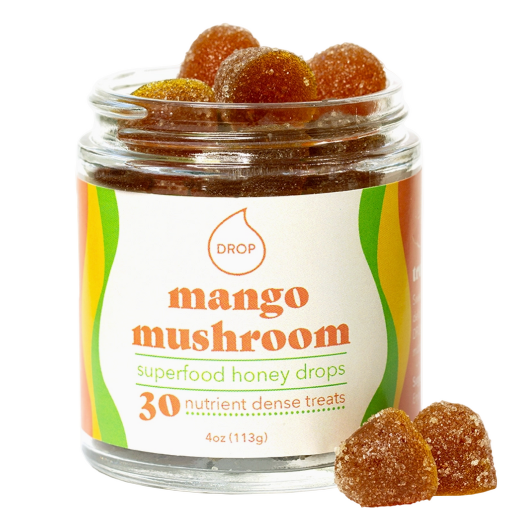 Mango Mushroom | Mushroom Honey Gummy | Immune Support, Daily Relief & Adaptogenic Balance