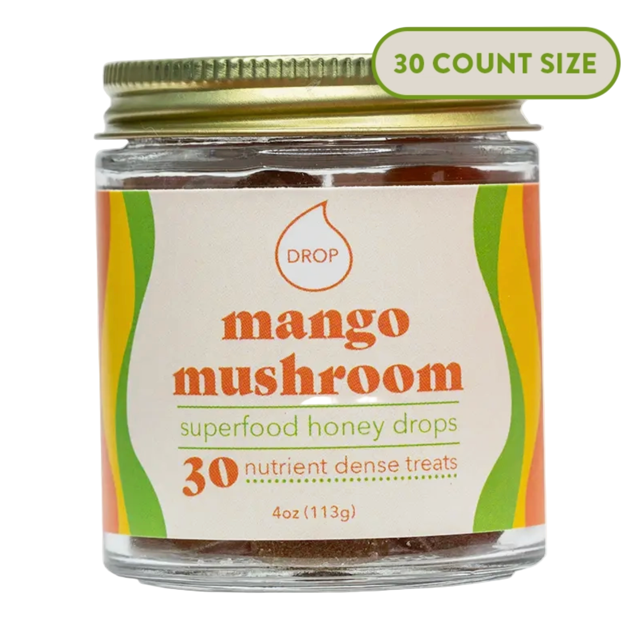 Mango Mushroom | Mushroom Honey Gummy | Immune Support, Daily Relief & Adaptogenic Balance