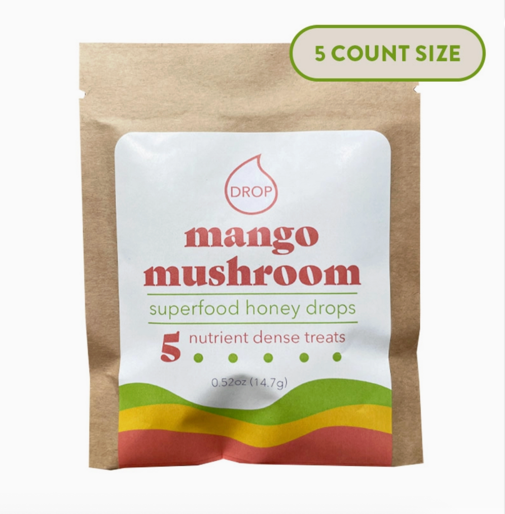 Mango Mushroom | Mushroom Honey Gummy | Immune Support, Daily Relief & Adaptogenic Balance