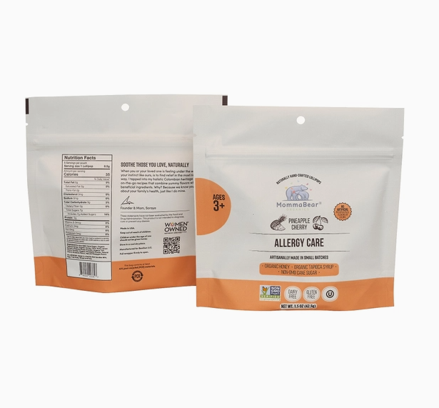 Organic Allergy Support Lollipops | MommaBear Organics