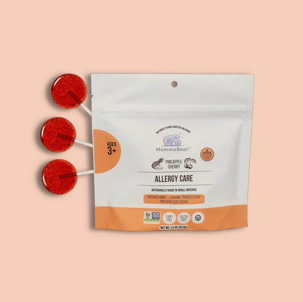 Organic Allergy Support Lollipops | MommaBear Organics