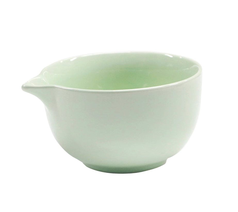 Matcha Bowl with Spout | 10 OZ - Light Green