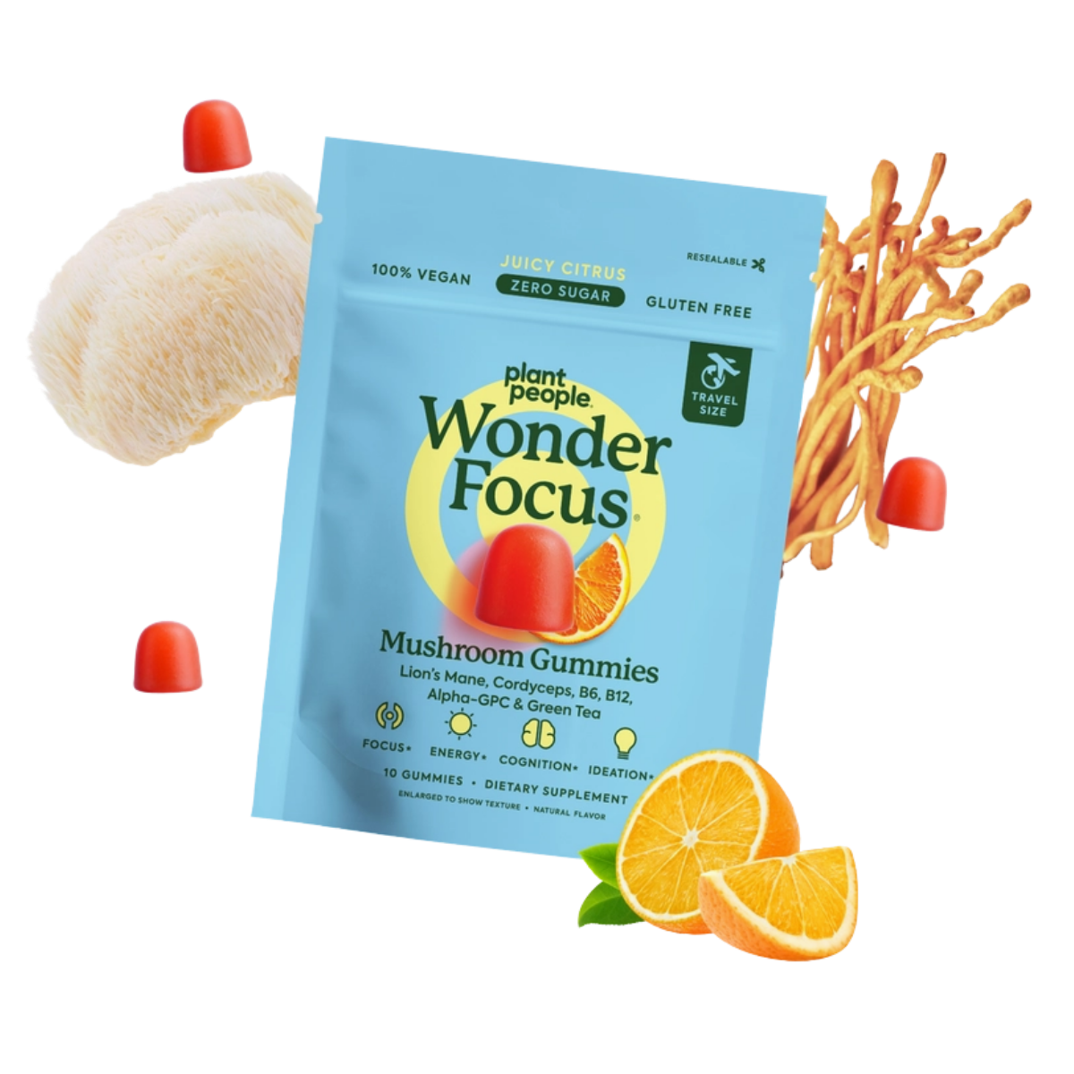 WonderFocus Super Mushroom Gummies