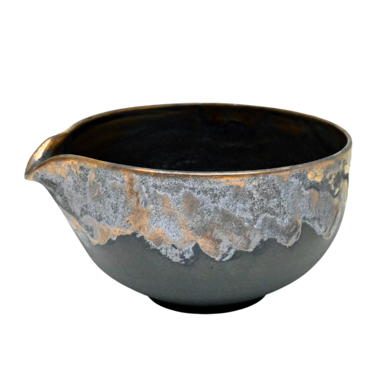 Yukiakari Katakuchi Matcha Bowl | Mangantataki | 18 OZ